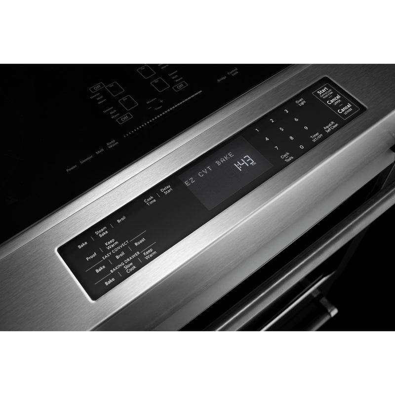  KitchenAid 30-inch Slide-In Induction Range with Air Fry Technology KSIS730PSS IMAGE 7
