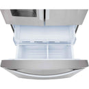  LG 36-inch 27.7 cu. ft. 3-Door French Door Refrigerator with Smart Diagnosis LRFS28XBS IMAGE 4