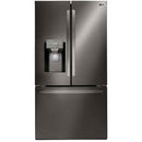  LG 36-inch 27.7 cu. ft. 3-Door French Door Refrigerator with Smart Diagnosis LRFS28XBD IMAGE 1