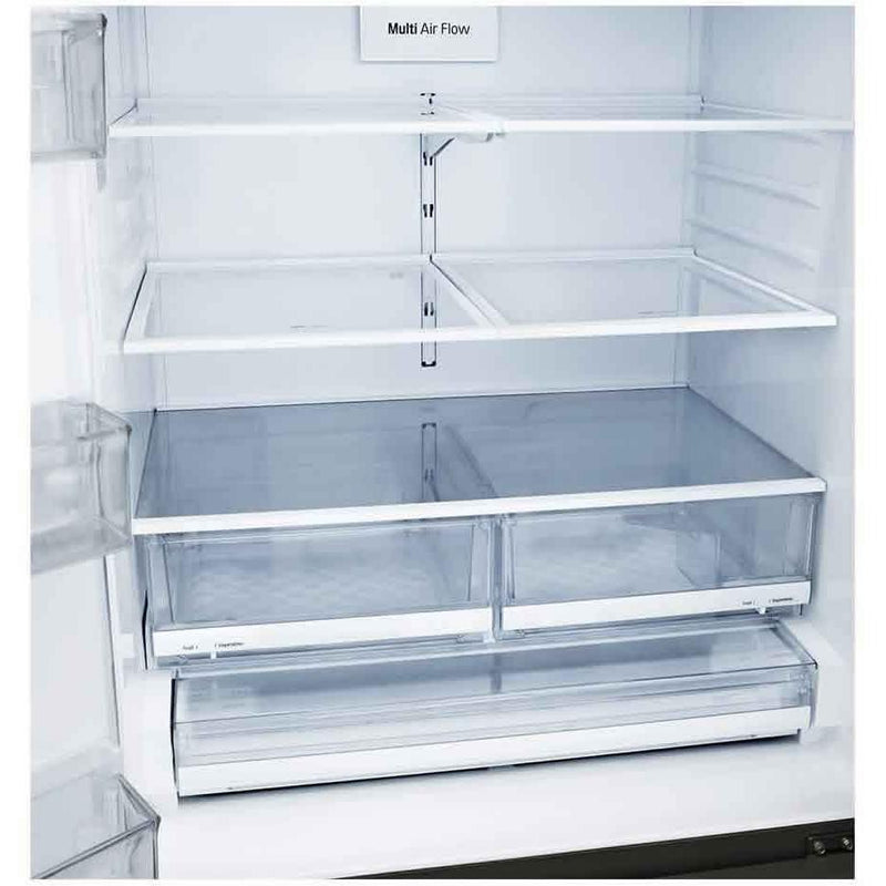  LG 36-inch 27.7 cu. ft. 3-Door French Door Refrigerator with Smart Diagnosis LRFS28XBD IMAGE 4