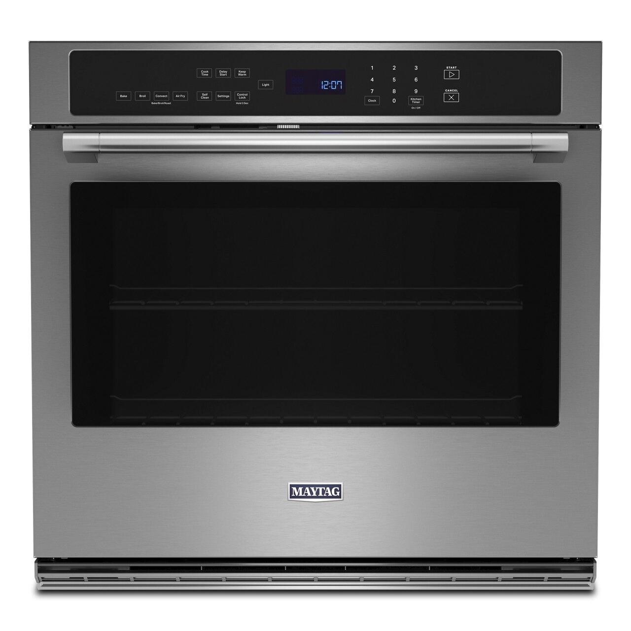  Maytag 30-inch Built-in Single Wall Oven with Convection MOES6030LZ IMAGE 1