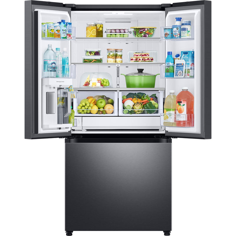  Samsung 33-inch, 24.5 cu. ft. French 3-Door Refrigerator with Beverage Center™ & AutoFill Water Pitcher RF25C5551SG/AA IMAGE 3