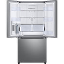  Samsung 33-inch, 24.5 cu. ft. French 3-Door Refrigerator with Beverage Center™ RF25C5551SR/AA IMAGE 2