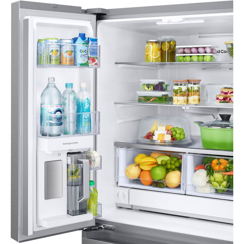  Samsung 33-inch, 24.5 cu. ft. French 3-Door Refrigerator with Beverage Center™ RF25C5551SR/AA IMAGE 7
