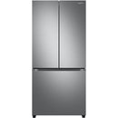  Samsung 33-inch, 25 cu. ft. French 3-Door Refrigerator with Dual Auto Ice Maker with Ice Bites™ RF25C5151SR/AA IMAGE 1