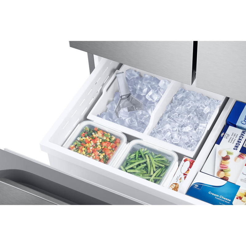  Samsung 33-inch, 25 cu. ft. French 3-Door Refrigerator with Dual Auto Ice Maker with Ice Bites™ RF25C5151SR/AA IMAGE 6