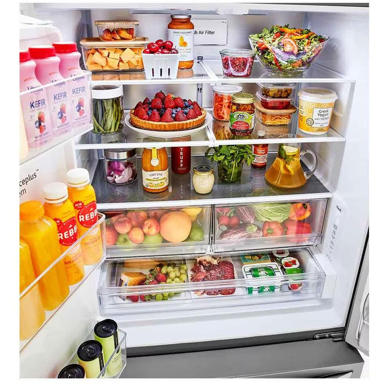  LG 36-inch, 26 cu. ft. Counter-Depth French 3-Door Refrigerator with Dual Ice Makers LRFXC2606S IMAGE 11