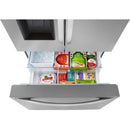  LG 36-inch, 26 cu. ft. Counter-Depth French 3-Door Refrigerator with Dual Ice Makers LRFXC2606S IMAGE 8