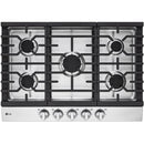  LG 30-inch Built-in Gas Cooktop CBGJ3023S IMAGE 1