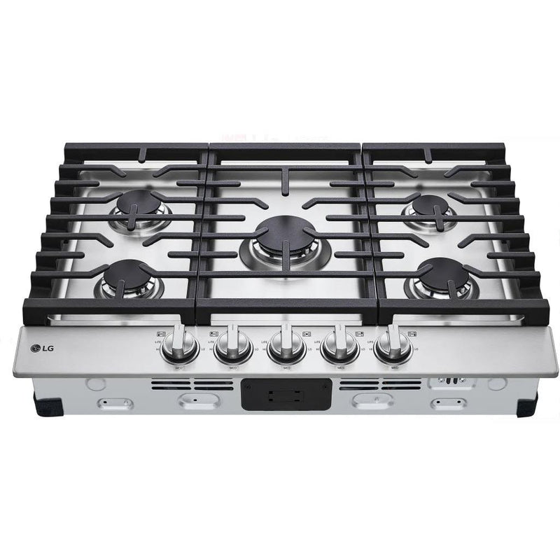  LG 30-inch Built-in Gas Cooktop CBGJ3023S IMAGE 3