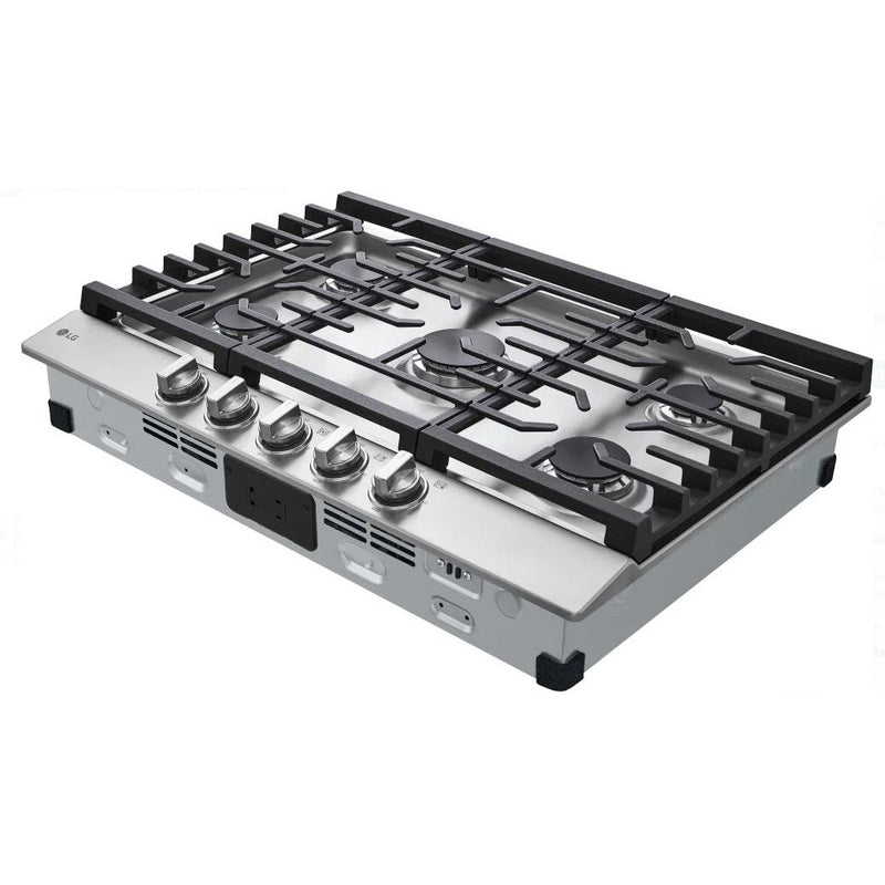  LG 30-inch Built-in Gas Cooktop CBGJ3023S IMAGE 4