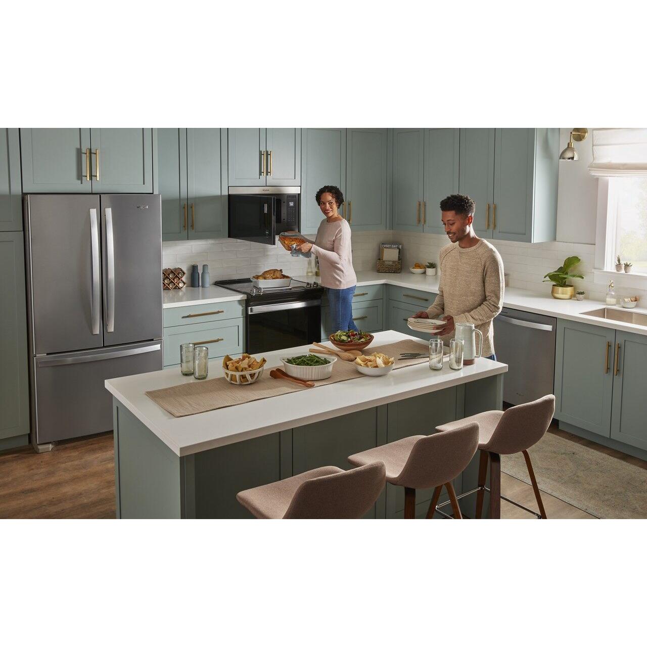  Whirlpool 30-inch Over-The-Range Microwave Oven YWMMF5930PW IMAGE 18
