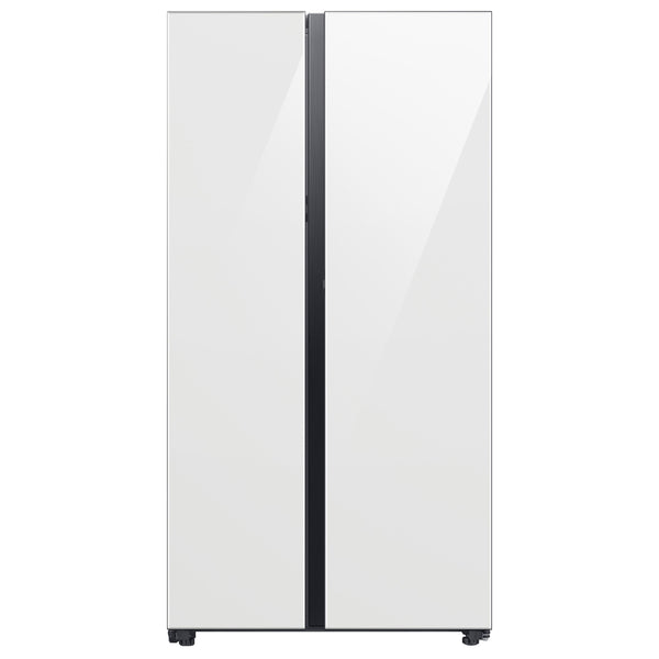  Samsung Bespoke 36-inch, 22.6 cu. ft. Counter-Depth Side-by-Side Refrigerator with Beverage Center™ RS23CB760012AA IMAGE 1