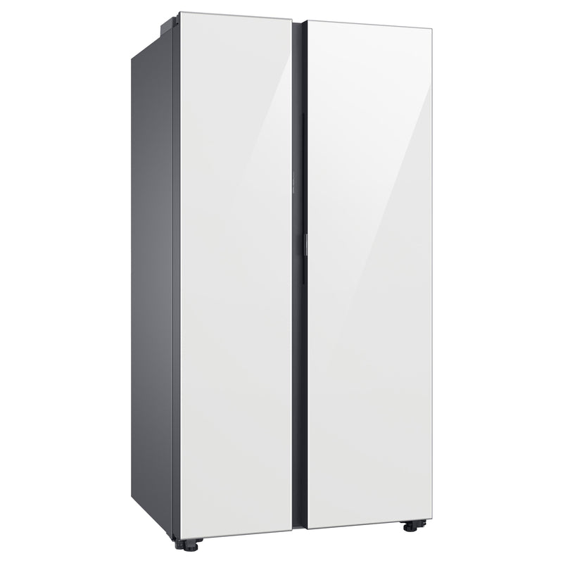  Samsung Bespoke 36-inch, 22.6 cu. ft. Counter-Depth Side-by-Side Refrigerator with Beverage Center™ RS23CB760012AA IMAGE 4