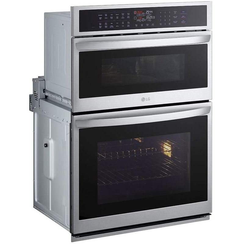  LG 30-inch, 6.4 cu.ft. Built-in Combination Wall Oven with ThinQ® Technology WCEP6427F IMAGE 2