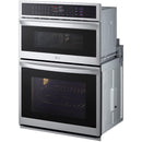  LG 30-inch, 6.4 cu.ft. Built-in Combination Wall Oven with ThinQ® Technology WCEP6427F IMAGE 3