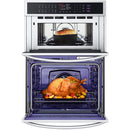  LG 30-inch, 6.4 cu.ft. Built-in Combination Wall Oven with ThinQ® Technology WCEP6427F IMAGE 5