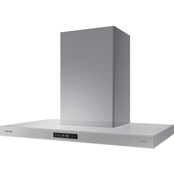  Samsung 36-inch Bespoke Chimney Hood NK36CB700WCGAA IMAGE 1