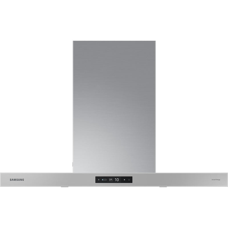  Samsung 36-inch Bespoke Chimney Hood NK36CB700WCGAA IMAGE 2