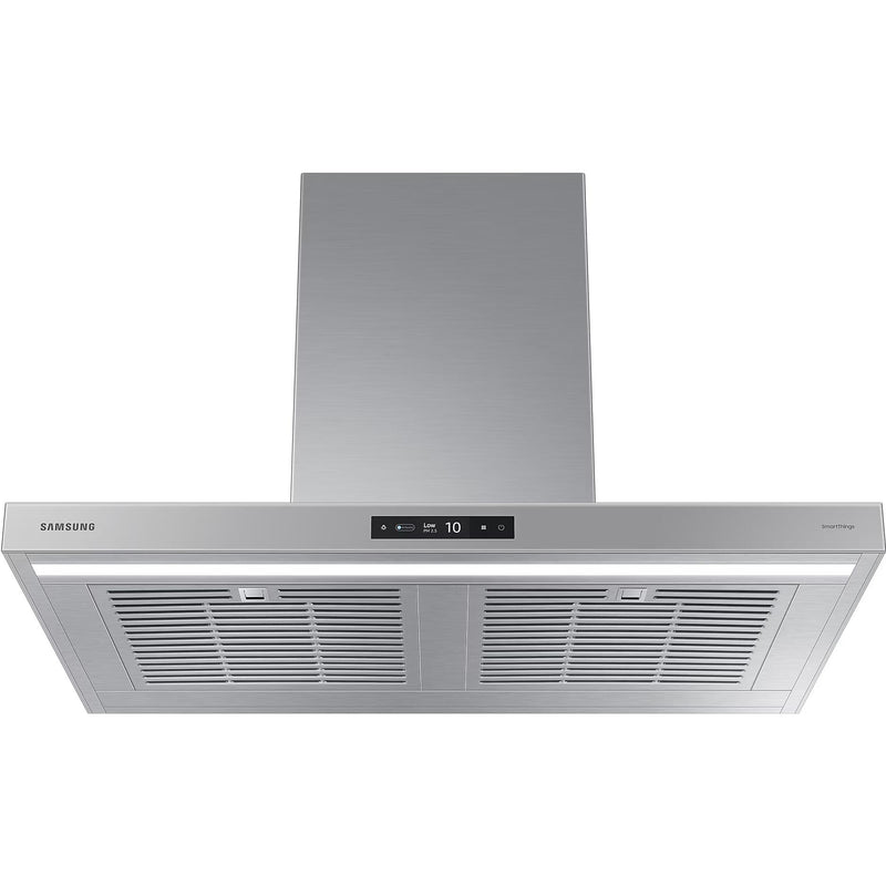  Samsung 36-inch Bespoke Chimney Hood NK36CB700WCGAA IMAGE 4
