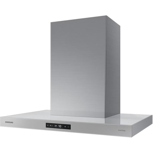  Samsung 30-inch Bespoke Chimney Hood NK30CB700WCGAA IMAGE 1