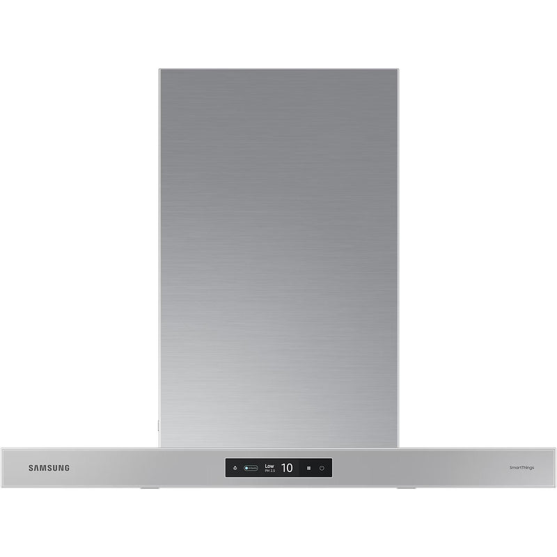  Samsung 30-inch Bespoke Chimney Hood NK30CB700WCGAA IMAGE 2