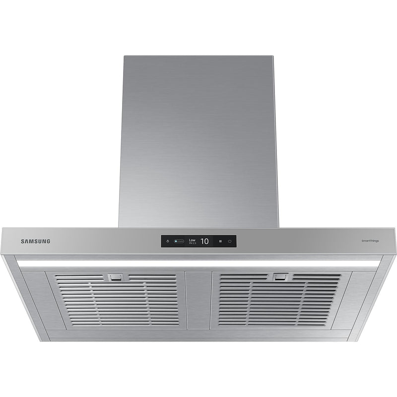  Samsung 30-inch Bespoke Chimney Hood NK30CB700WCGAA IMAGE 4