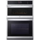  LG 30-inch, 6.4 cu.ft. Built-in Combination Wall Oven with ThinQ® Technology WCEP6423F IMAGE 1