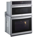  LG 30-inch, 6.4 cu.ft. Built-in Combination Wall Oven with ThinQ® Technology WCEP6423F IMAGE 2