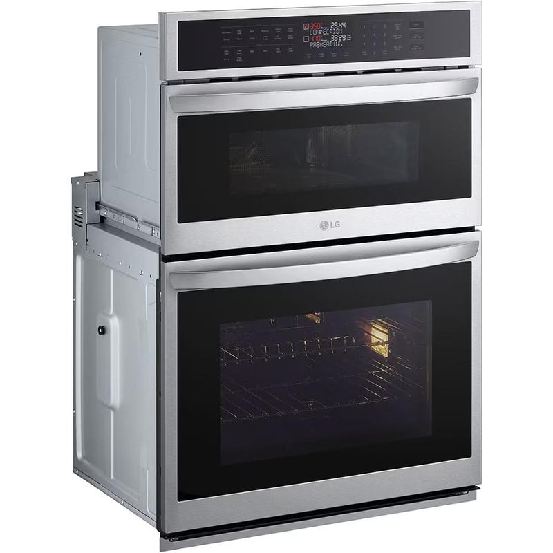  LG 30-inch, 6.4 cu.ft. Built-in Combination Wall Oven with ThinQ® Technology WCEP6423F IMAGE 2