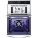  LG 30-inch, 6.4 cu.ft. Built-in Combination Wall Oven with ThinQ® Technology WCEP6423F IMAGE 4