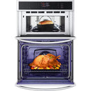  LG 30-inch, 6.4 cu.ft. Built-in Combination Wall Oven with ThinQ® Technology WCEP6423F IMAGE 5