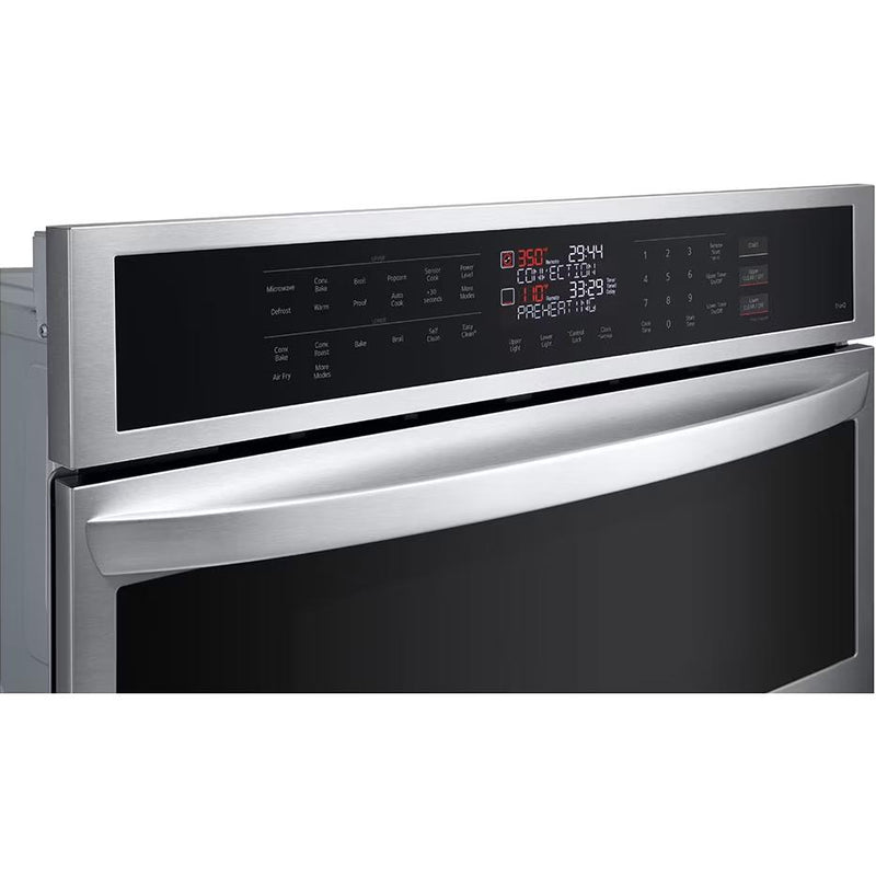  LG 30-inch, 6.4 cu.ft. Built-in Combination Wall Oven with ThinQ® Technology WCEP6423F IMAGE 9