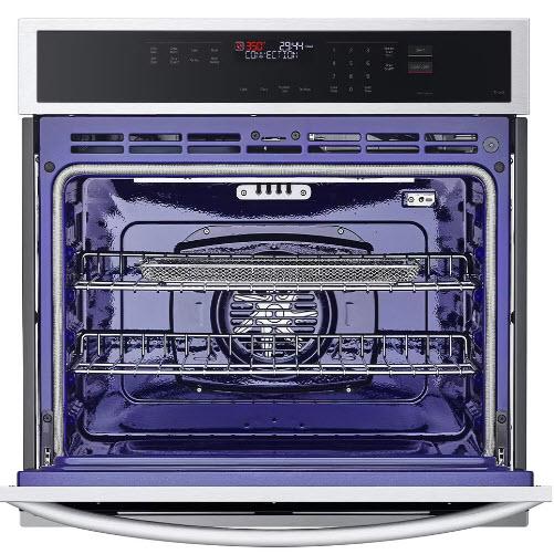  LG 30-inch, 4.7 cu. ft. Built-in Single Wall Oven with Convection Technology WSEP4723F IMAGE 4