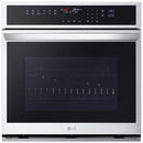  LG 30-inch, 4.7 cu. ft. Built-in Single Wall Oven with True Convection Technology WSEP4727F IMAGE 1