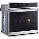  LG 30-inch, 4.7 cu. ft. Built-in Single Wall Oven with True Convection Technology WSEP4727F IMAGE 2