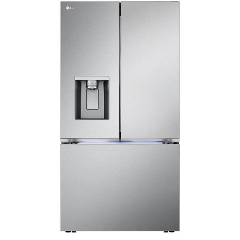  LG 36-inch, 26 cu. ft. Counter-Depth French 3-Door Refrigerator with Four Types of Ice LRYXC2606S IMAGE 1