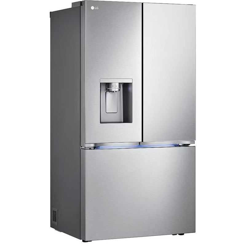  LG 36-inch, 26 cu. ft. Counter-Depth French 3-Door Refrigerator with Four Types of Ice LRYXC2606S IMAGE 3