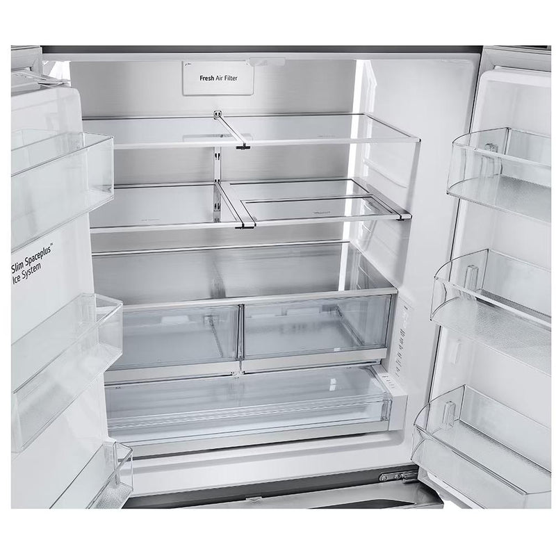 LG 36-inch, 26 cu. ft. Counter-Depth French 3-Door Refrigerator with Four Types of Ice LRYXC2606S IMAGE 7