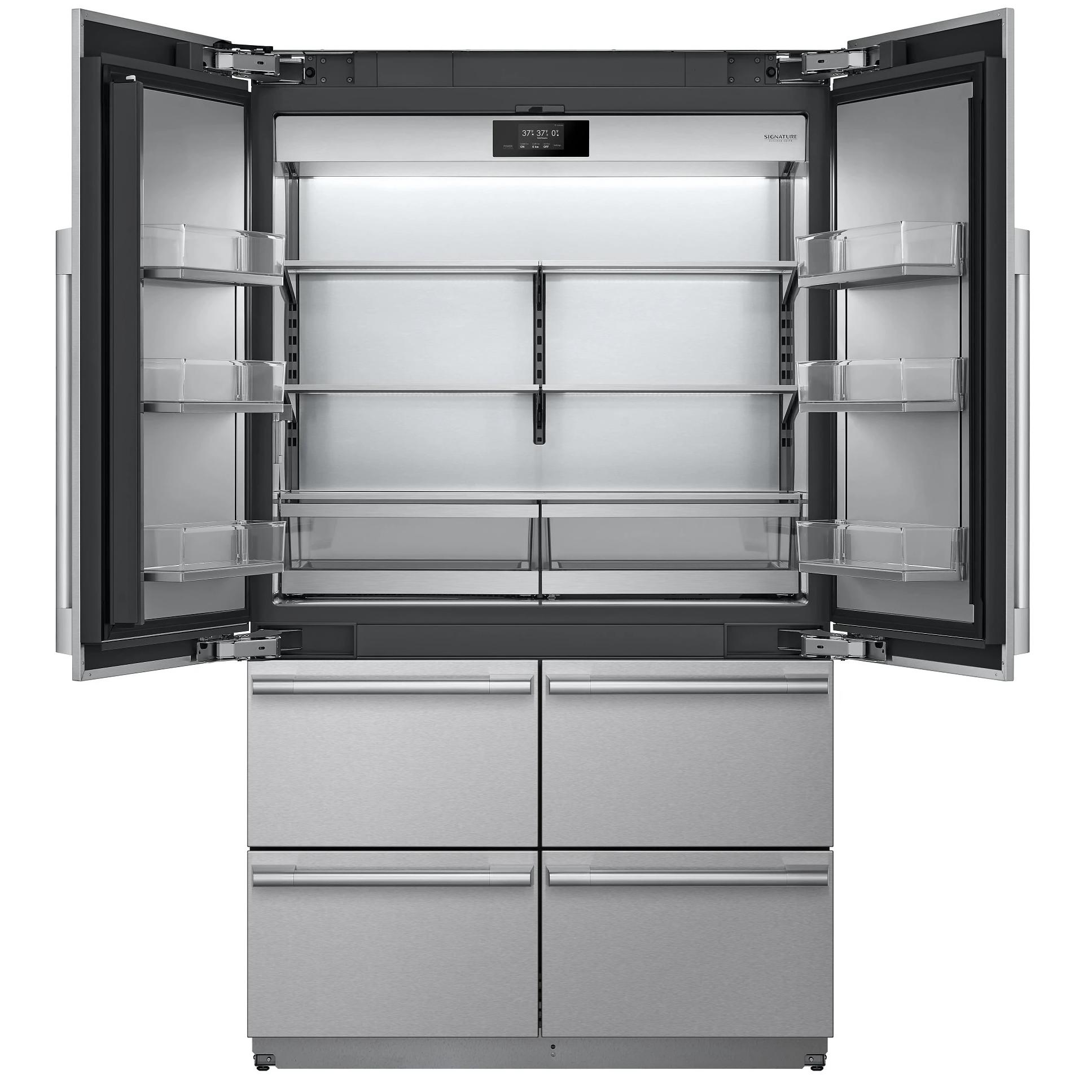 Signature Kitchen Suite 48-inch, 26 cu. ft. Built-in French 6-Door Refrigerator with Wi-Fi SKSFD4826P IMAGE 1