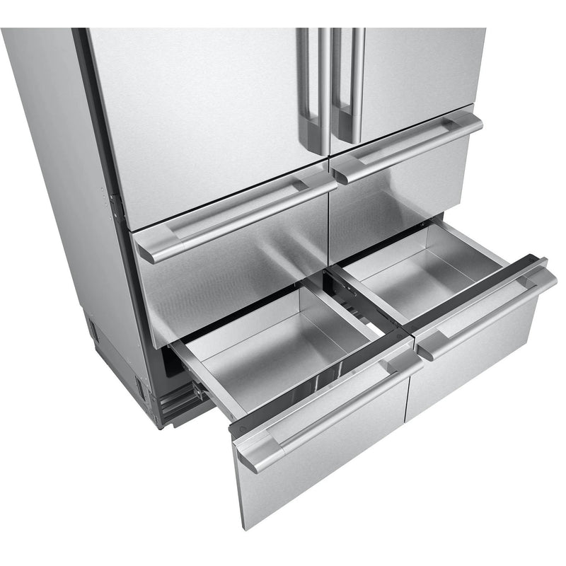  Signature Kitchen Suite 48-inch, 26 cu. ft. Built-in French 6-Door Refrigerator with Wi-Fi SKSFD4826P IMAGE 10