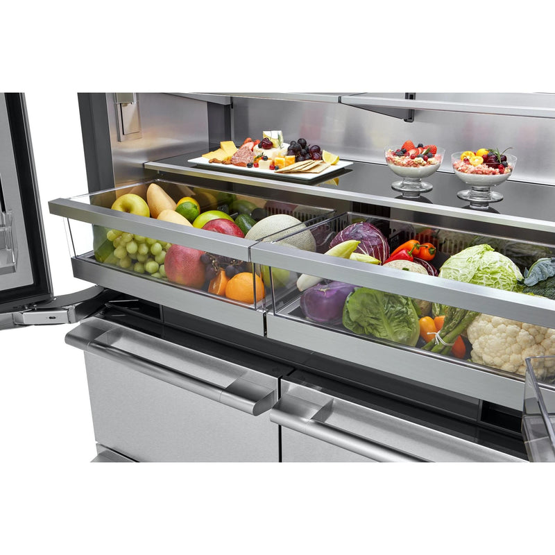  Signature Kitchen Suite 48-inch, 26 cu. ft. Built-in French 6-Door Refrigerator with Wi-Fi SKSFD4826P IMAGE 13