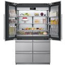  Signature Kitchen Suite 48-inch, 26 cu. ft. Built-in French 6-Door Refrigerator with Wi-Fi SKSFD4826P IMAGE 3