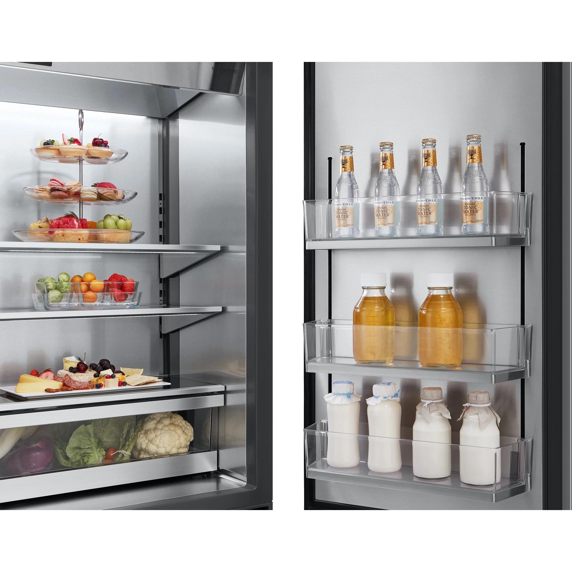  Signature Kitchen Suite 48-inch, 26 cu. ft. Built-in French 6-Door Refrigerator with Wi-Fi SKSFD4826P IMAGE 4