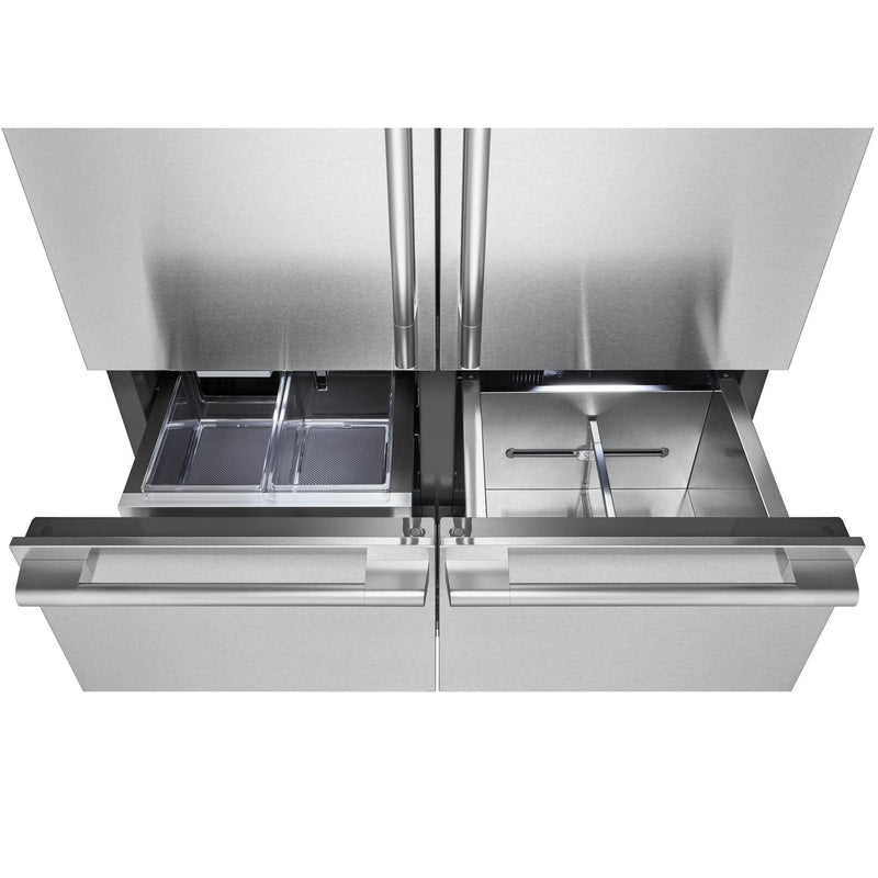  Signature Kitchen Suite 48-inch, 26 cu. ft. Built-in French 6-Door Refrigerator with Wi-Fi SKSFD4826P IMAGE 4