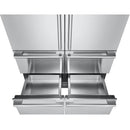  Signature Kitchen Suite 48-inch, 26 cu. ft. Built-in French 6-Door Refrigerator with Wi-Fi SKSFD4826P IMAGE 6