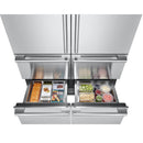  Signature Kitchen Suite 48-inch, 26 cu. ft. Built-in French 6-Door Refrigerator with Wi-Fi SKSFD4826P IMAGE 7