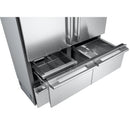  Signature Kitchen Suite 48-inch, 26 cu. ft. Built-in French 6-Door Refrigerator with Wi-Fi SKSFD4826P IMAGE 9