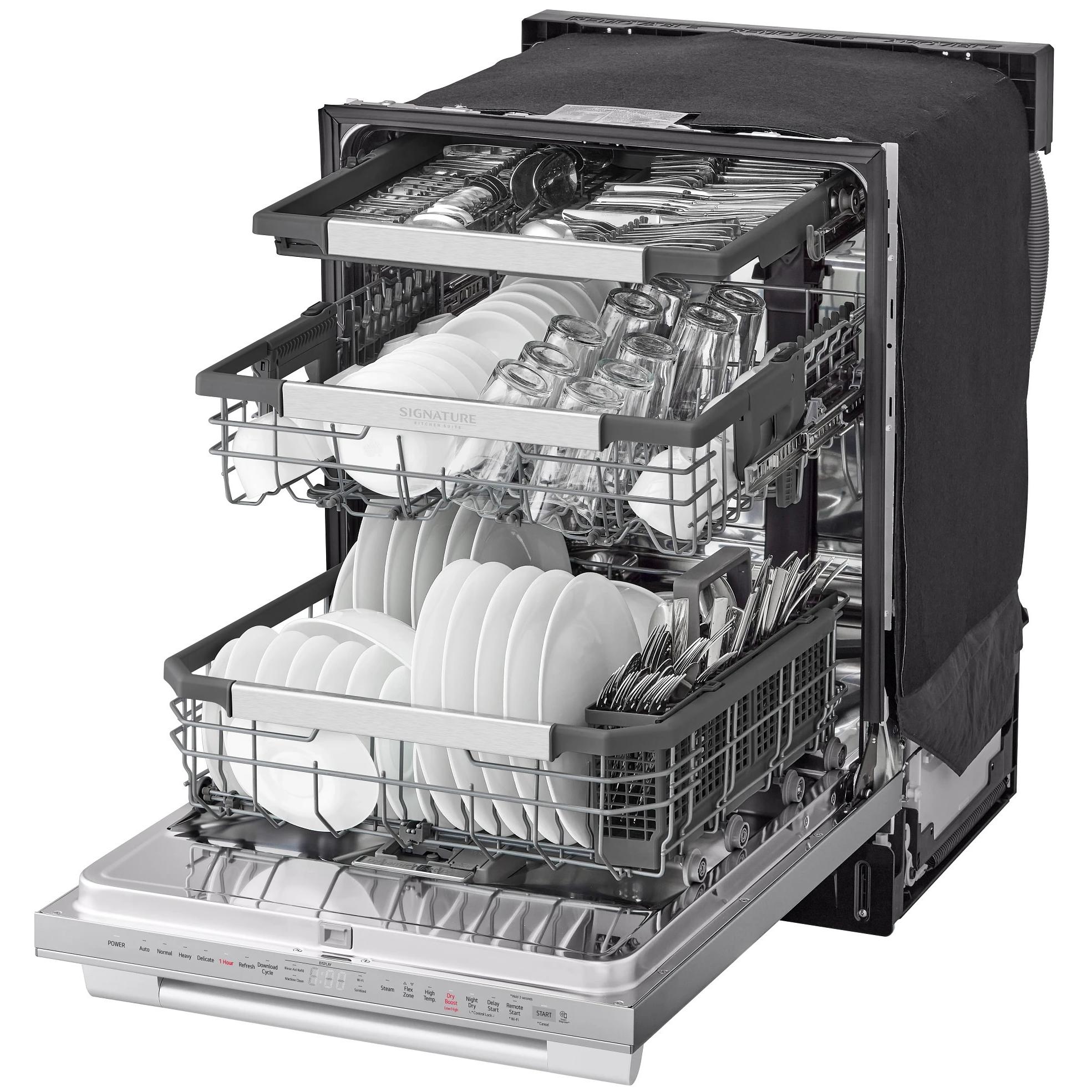  Signature Kitchen Suite PowerSteam® Stainless Steel Dishwasher SKSDW2411S IMAGE 10