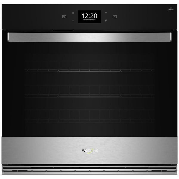  Whirlpool 30-inch 5.0 cu. ft. Single Wall Oven with Air Fry WOES7030PZ IMAGE 1